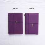 Slim A5 Leather Journal Set (Moleskine notebook)