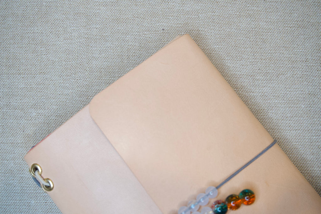 Artisan's Archive: NINA - A6 Leather Journal Set (Natural)