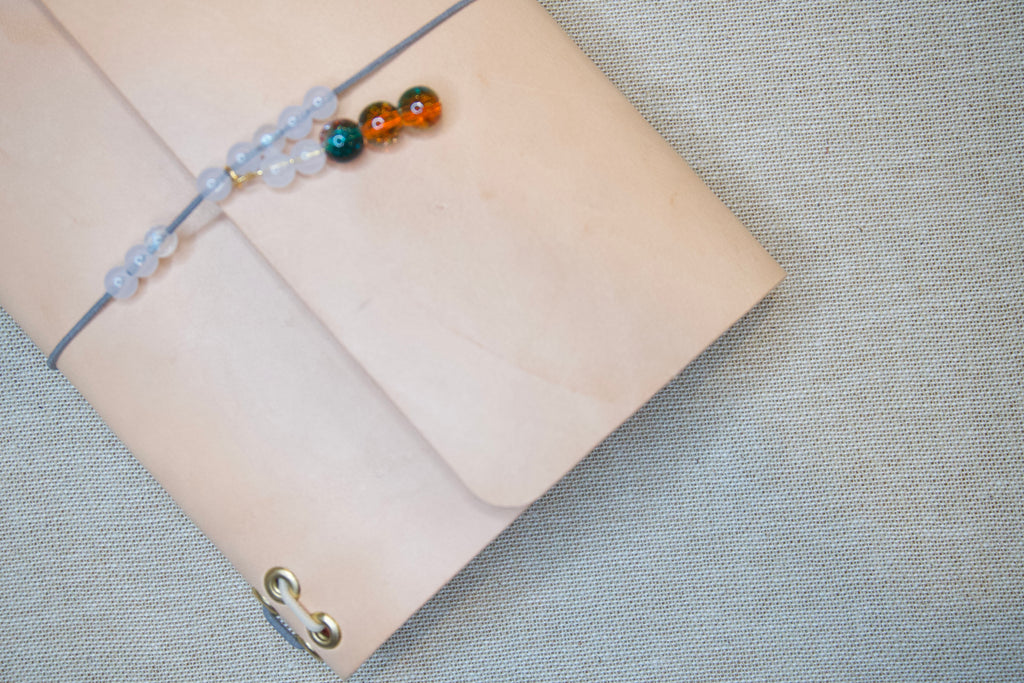 Artisan's Archive: NINA - A6 Leather Journal Set (Natural)