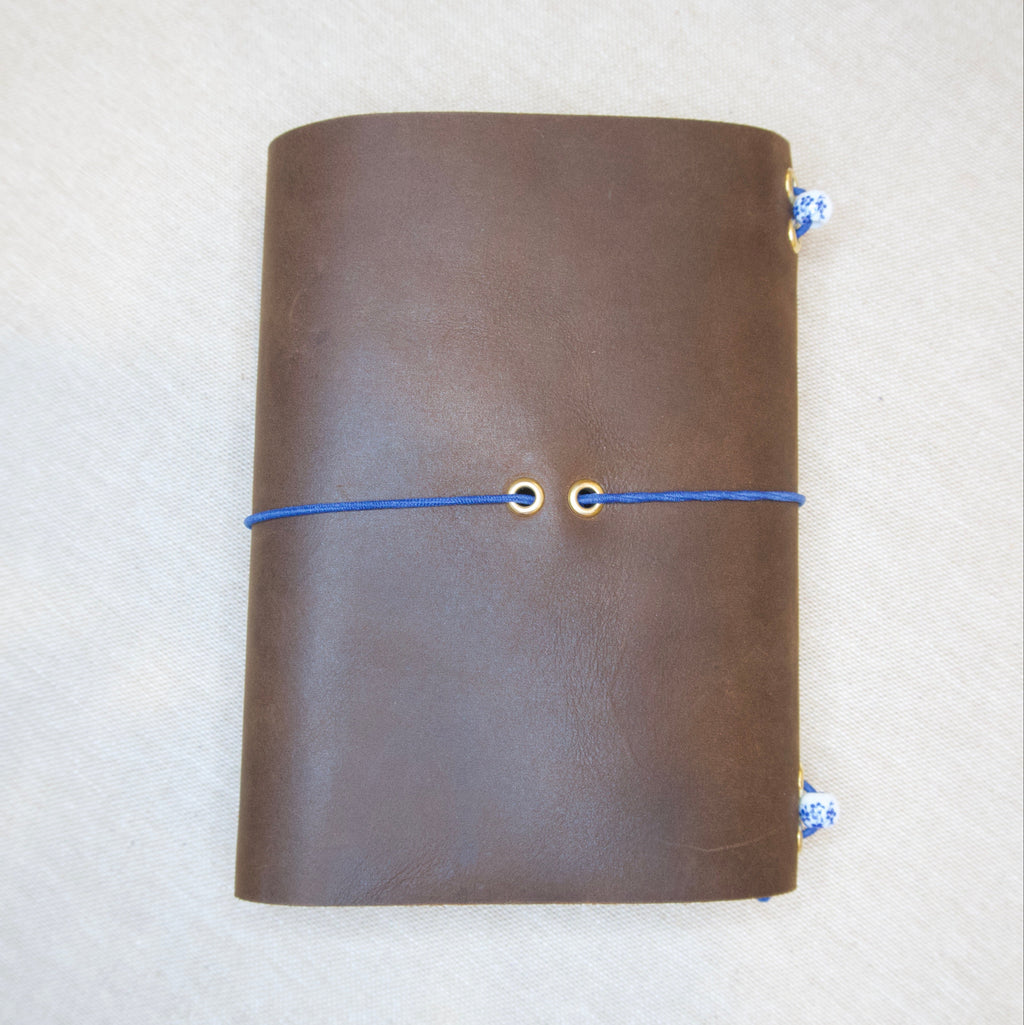 Artisan's Archive: MARI - A6 Leather Journal Set (Brown)