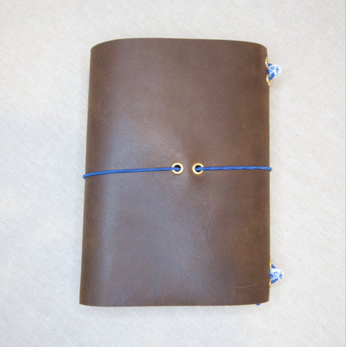 Artisan's Archive: MARI - A6 Leather Journal Set (Brown)