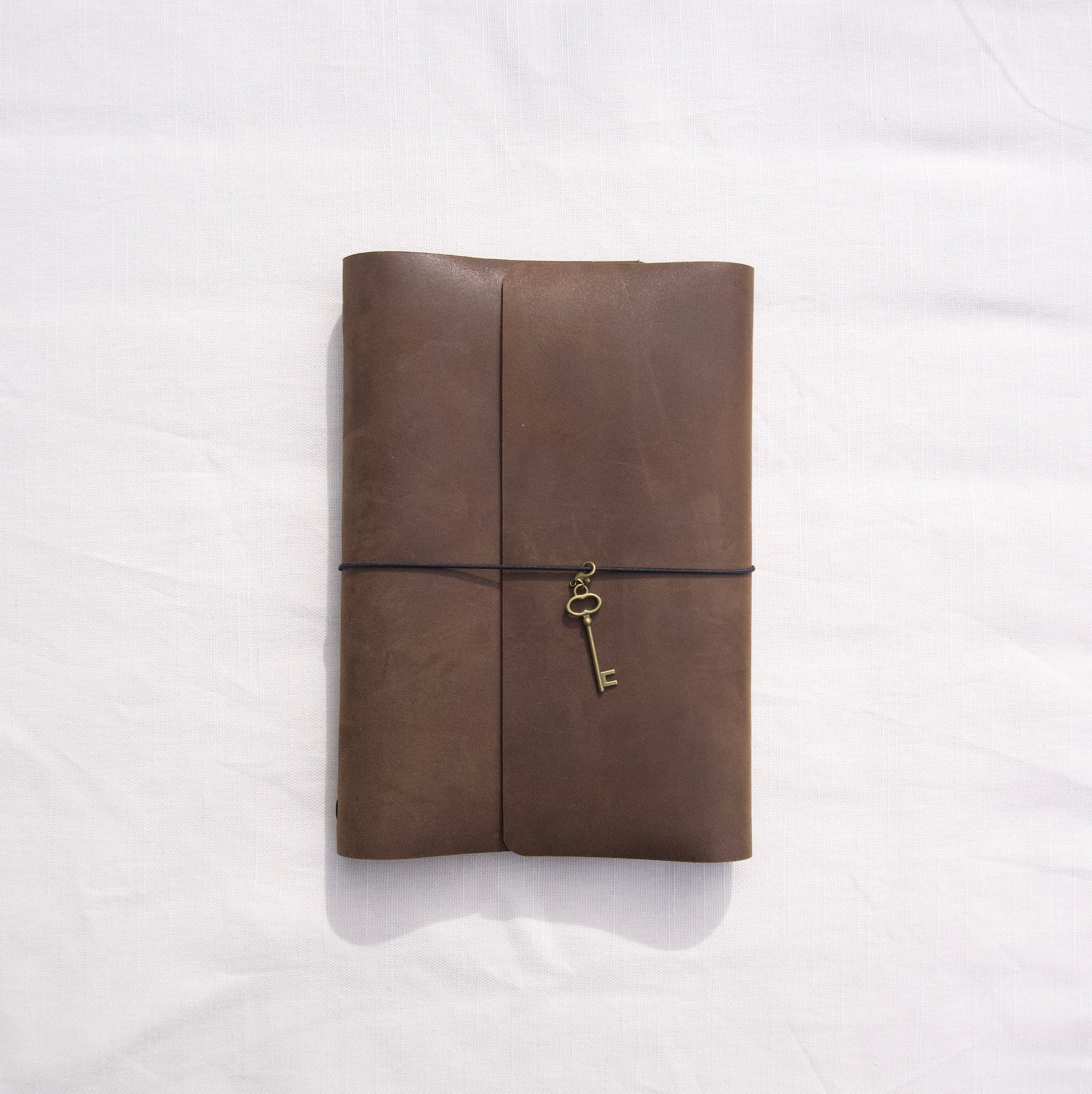 Slim A5 Leather Journal Set (Moleskine notebook)