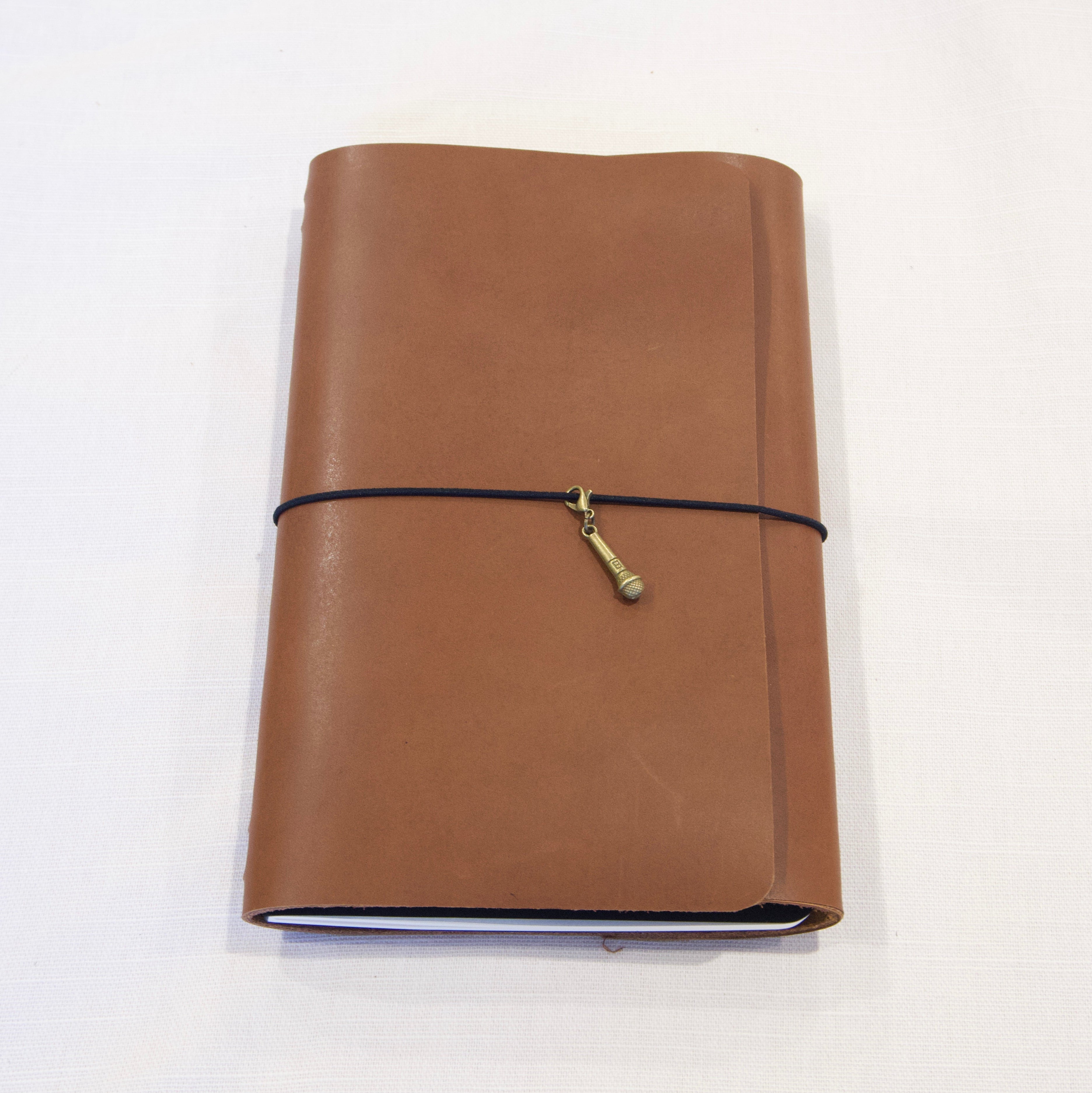 Slim A5 Leather Journal Set (Moleskine notebook)