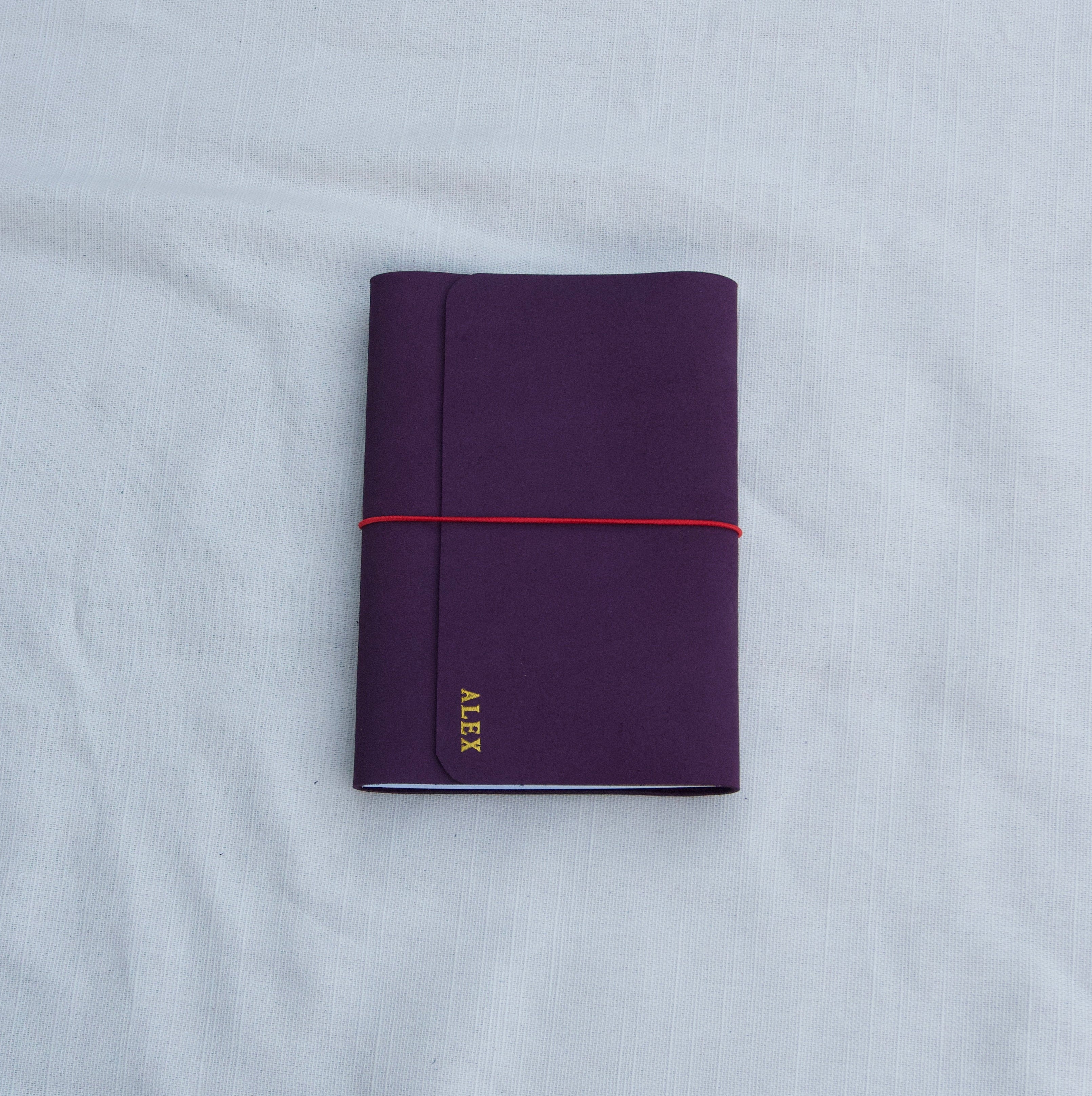 Velvet Purple Trifold Journal (Small)
